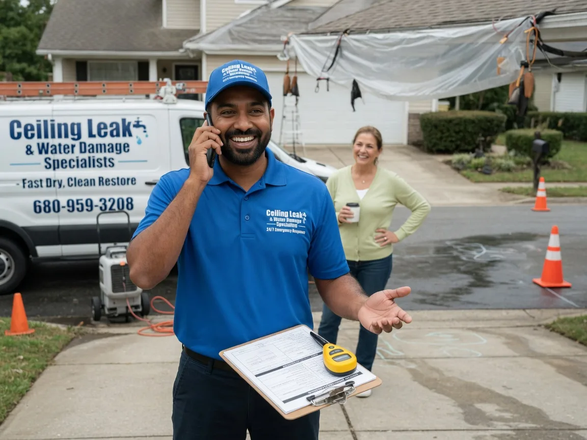 Ceiling Leak Cleanup Berlin, NH FAQs
